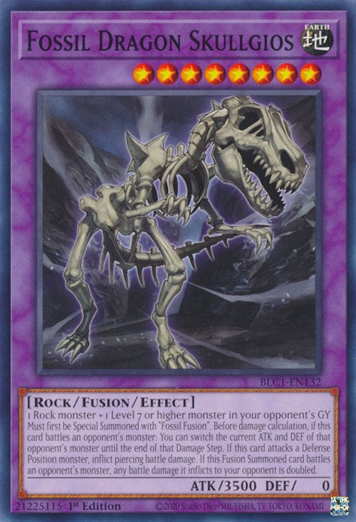 Fossil Dragon Skullgios [BLC1-EN132] Common | Gear Gaming Fayetteville