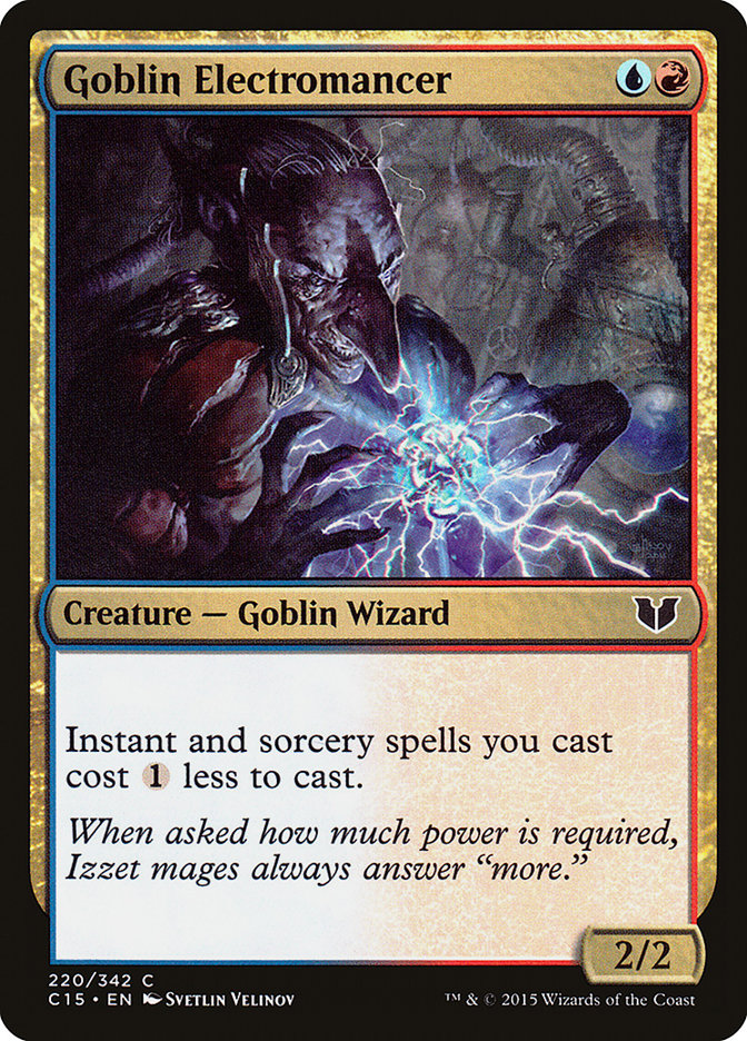 Goblin Electromancer [Commander 2015] | Gear Gaming Fayetteville