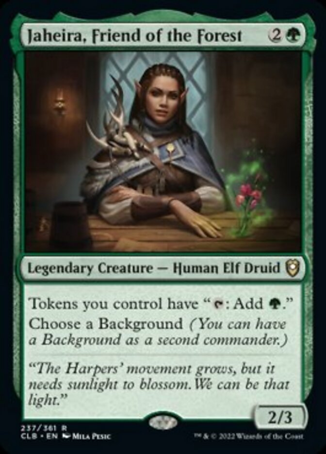Jaheira, Friend of the Forest [Commander Legends: Battle for Baldur's Gate] | Gear Gaming Fayetteville