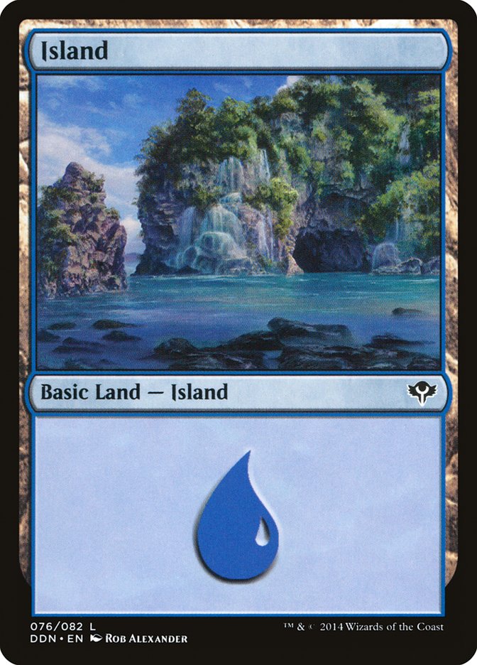 Island (76) [Duel Decks: Speed vs. Cunning] | Gear Gaming Fayetteville