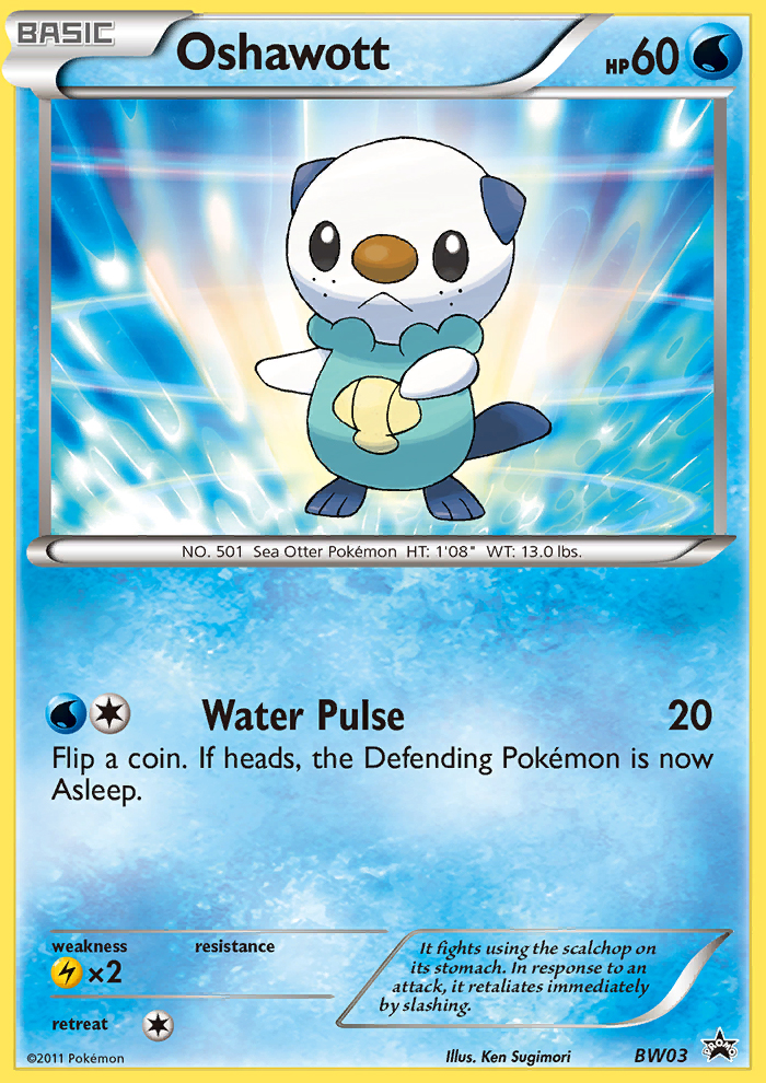 Oshawott (BW03) [Black & White: Black Star Promos] | Gear Gaming Fayetteville