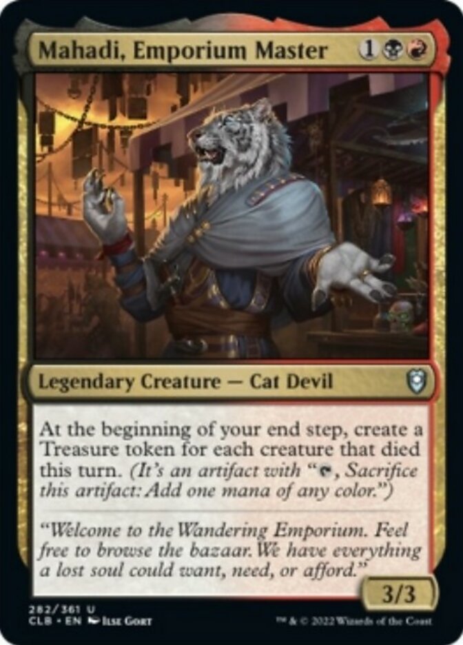 Mahadi, Emporium Master [Commander Legends: Battle for Baldur's Gate] | Gear Gaming Fayetteville