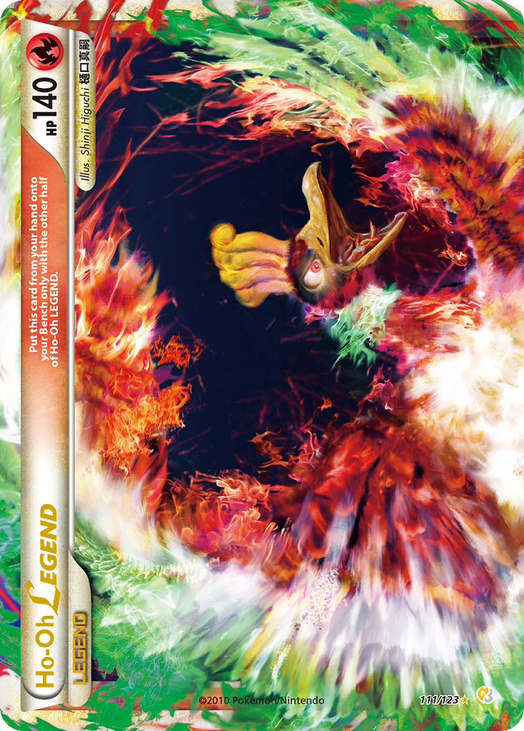 Ho-Oh LEGEND (111/123) [HeartGold & SoulSilver: Base Set] | Gear Gaming Fayetteville