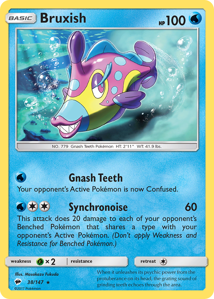 Bruxish (38/147) [Sun & Moon: Burning Shadows] | Gear Gaming Fayetteville