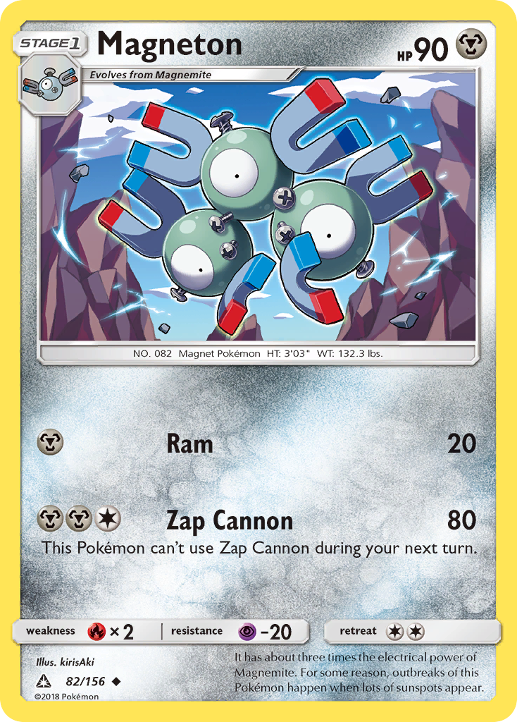 Magneton (82/156) [Sun & Moon: Ultra Prism] | Gear Gaming Fayetteville