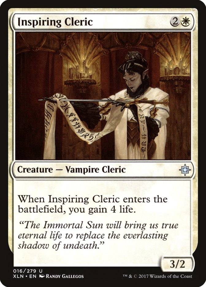 Inspiring Cleric [Ixalan] | Gear Gaming Fayetteville