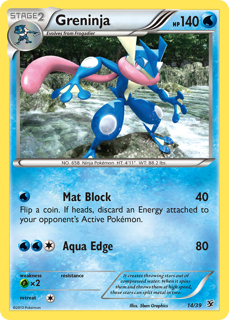 Greninja (14/39) [XY: Kalos Starter Set] | Gear Gaming Fayetteville
