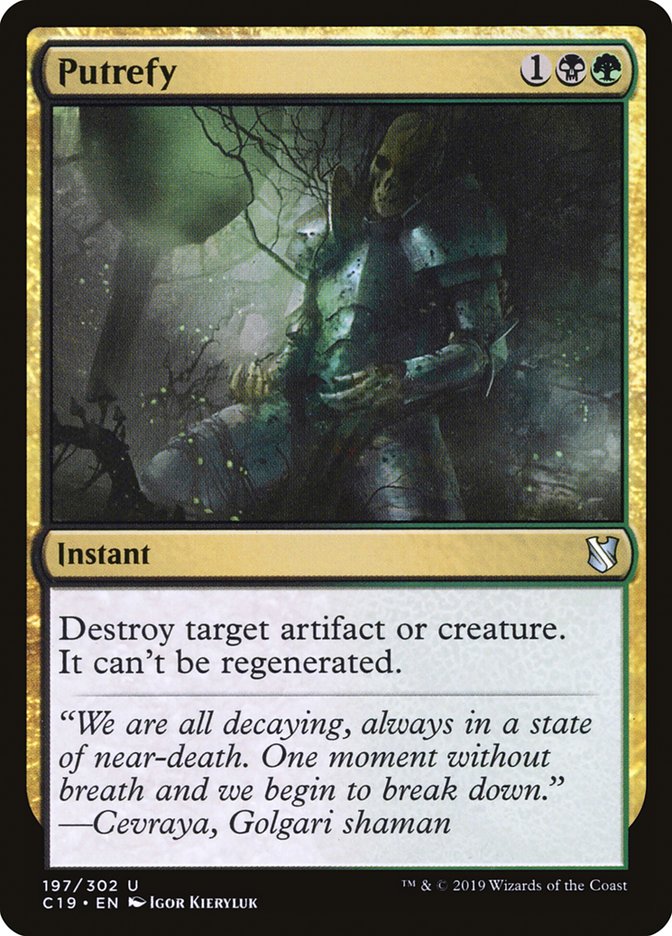 Putrefy [Commander 2019] | Gear Gaming Fayetteville
