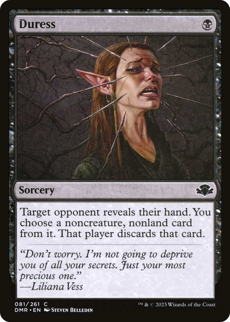 Duress [Dominaria Remastered] | Gear Gaming Fayetteville