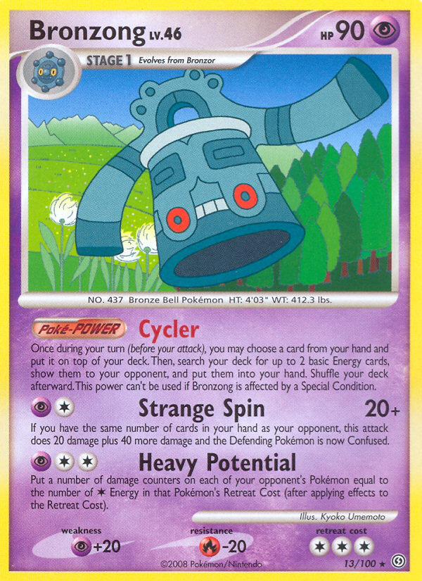 Bronzong (13/100) [Diamond & Pearl: Stormfront] | Gear Gaming Fayetteville