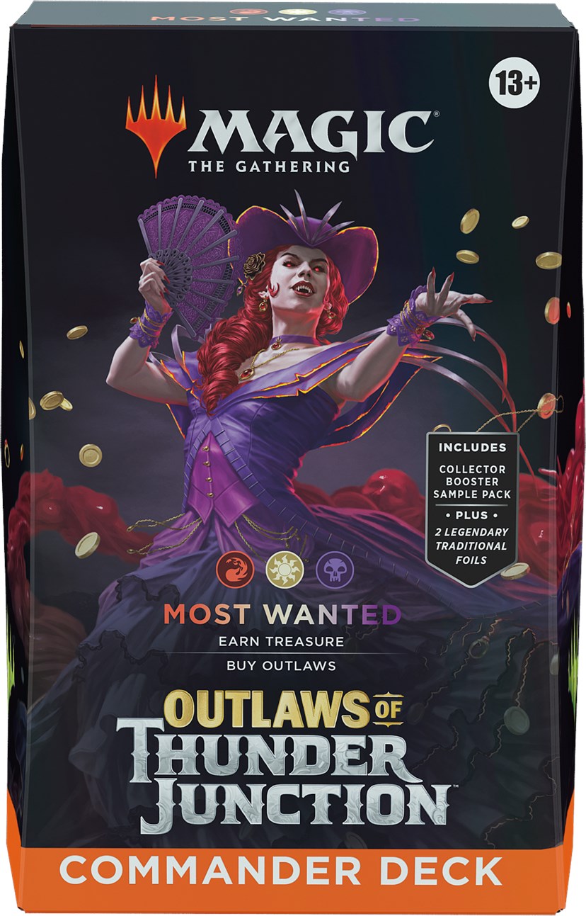 Outlaws of Thunder Junction - Commander Deck (Most Wanted) | Gear Gaming Fayetteville