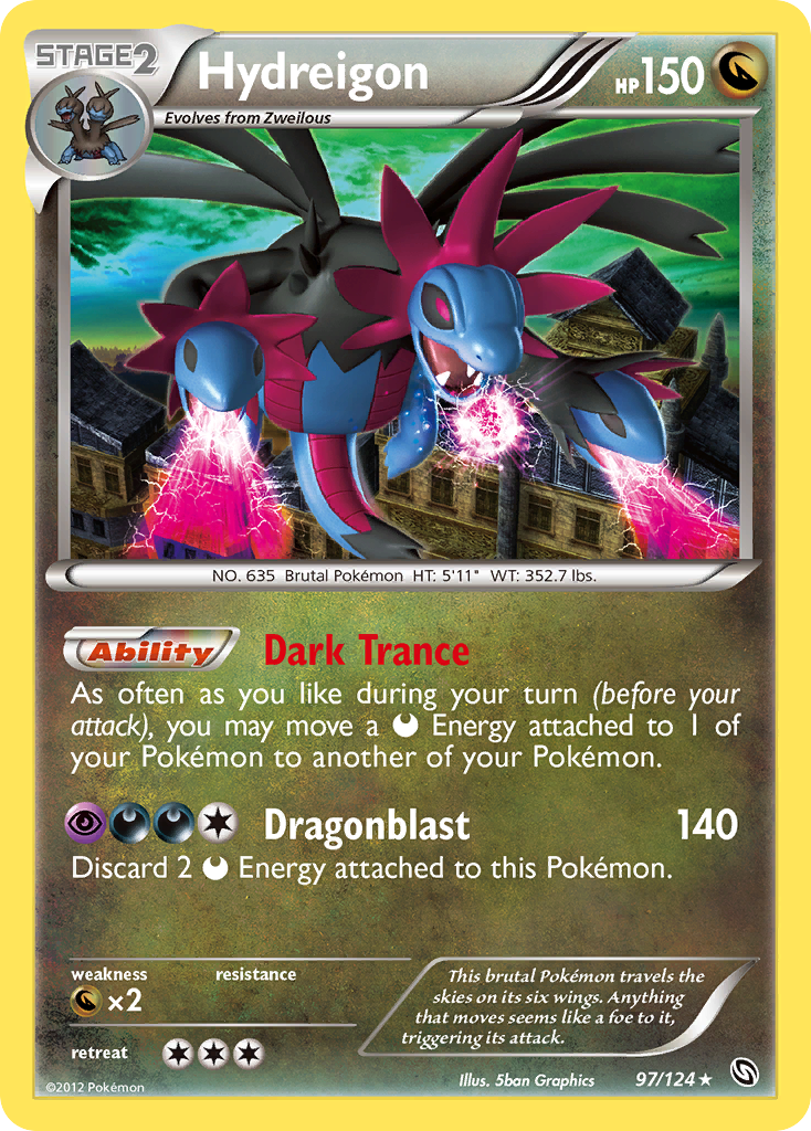 Hydreigon (97/124) [Black & White: Dragons Exalted] | Gear Gaming Fayetteville