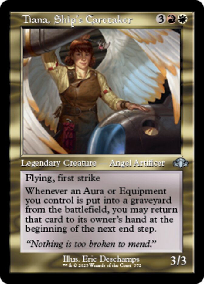 Tiana, Ship's Caretaker (Retro) [Dominaria Remastered] | Gear Gaming Fayetteville