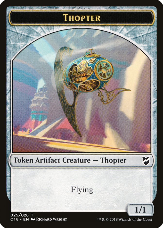 Thopter Token (025/026) [Commander 2018 Tokens] | Gear Gaming Fayetteville