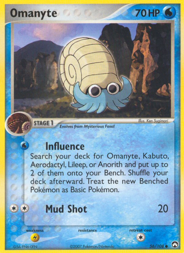 Omanyte (56/108) [EX: Power Keepers] | Gear Gaming Fayetteville