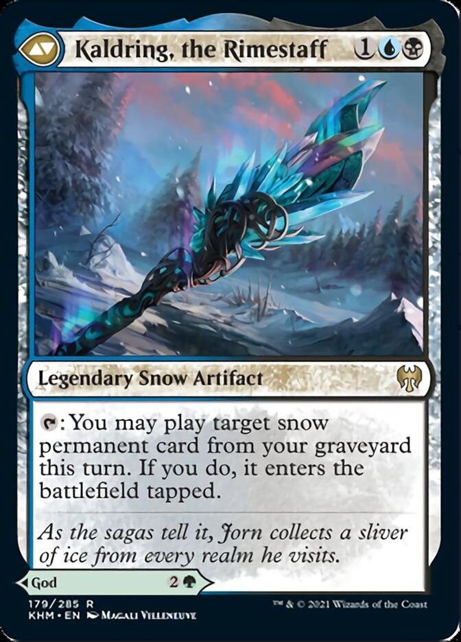 Jorn, God of Winter // Kaldring, the Rimestaff [Kaldheim] | Gear Gaming Fayetteville