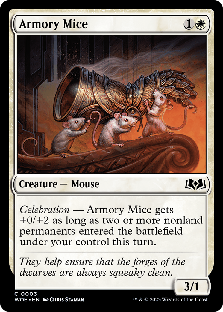 Armory Mice [Wilds of Eldraine] | Gear Gaming Fayetteville