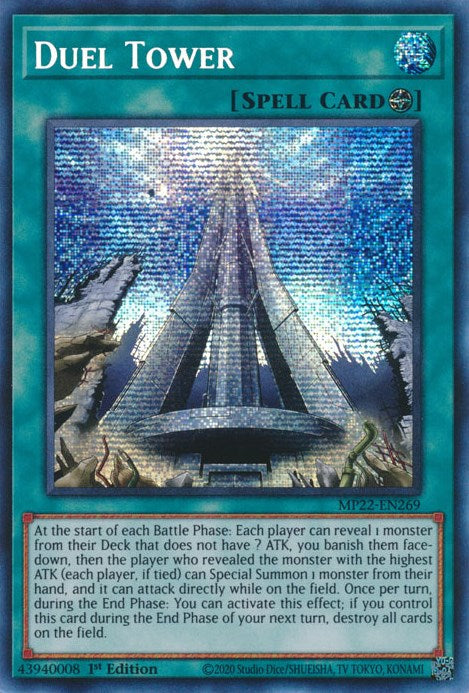 Duel Tower [MP22-EN269] Prismatic Secret Rare | Gear Gaming Fayetteville