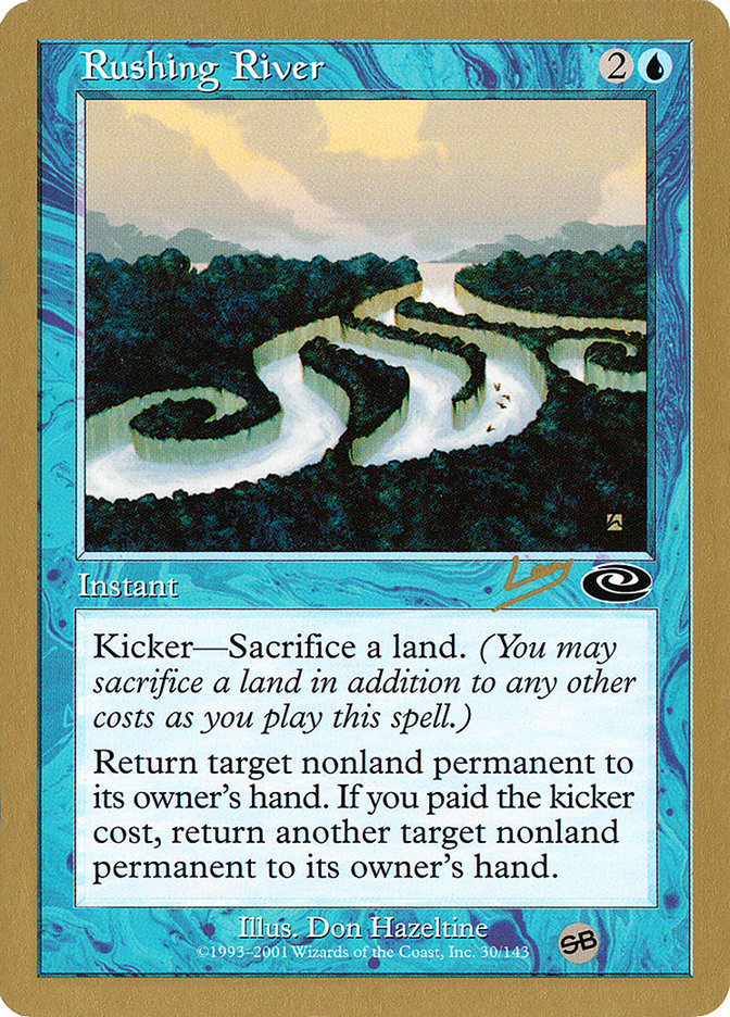 Rushing River (Raphael Levy) (SB) [World Championship Decks 2002] | Gear Gaming Fayetteville