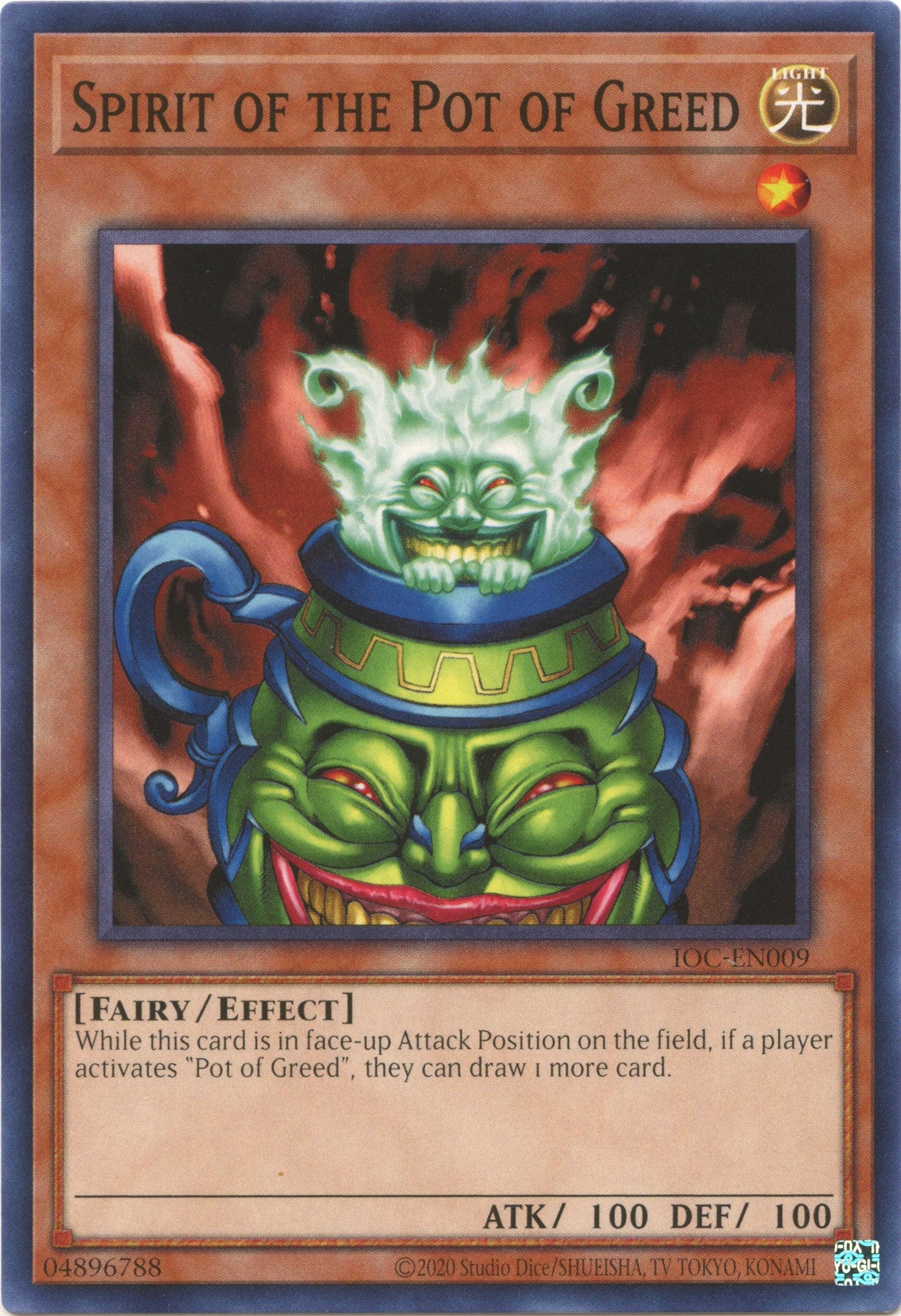 Spirit of the Pot of Greed (25th Anniversary) [IOC-EN009] Common | Gear Gaming Fayetteville