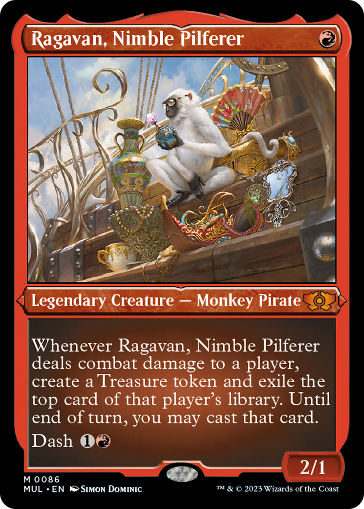 Ragavan, Nimble Pilferer (Foil Etched) [Multiverse Legends] | Gear Gaming Fayetteville