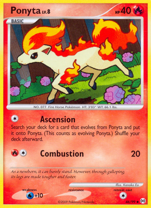 Ponyta (46/99) [Platinum: Arceus] | Gear Gaming Fayetteville