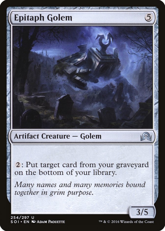 Epitaph Golem [Shadows over Innistrad] | Gear Gaming Fayetteville