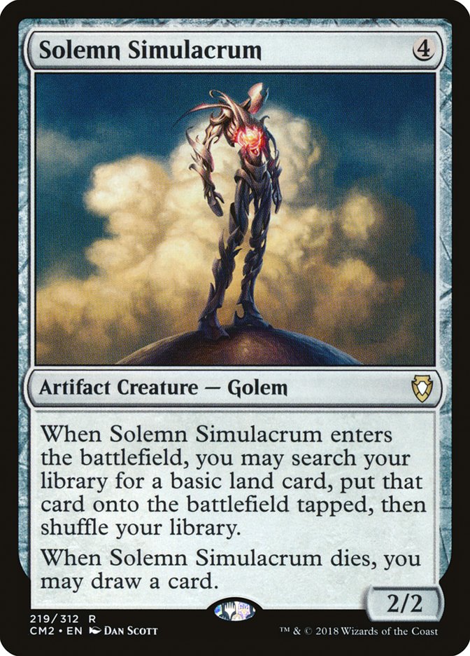 Solemn Simulacrum (219/312) [Commander Anthology Volume II] | Gear Gaming Fayetteville