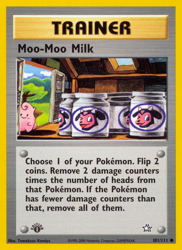 Moo-Moo Milk (101/111) [Neo Genesis 1st Edition] | Gear Gaming Fayetteville