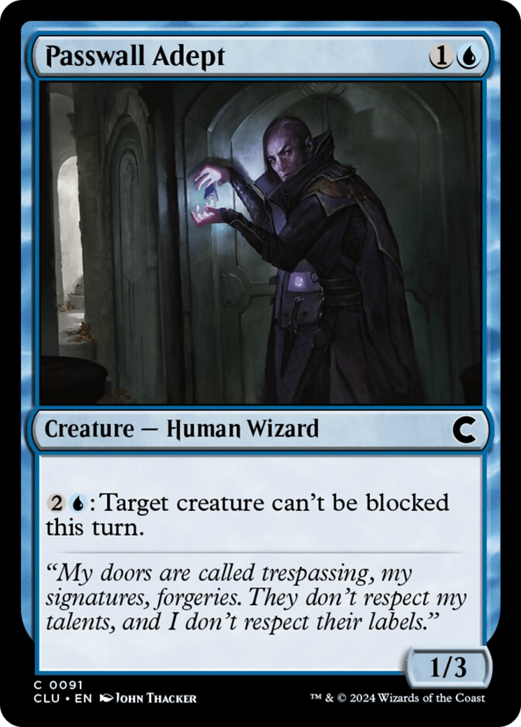 Passwall Adept [Ravnica: Clue Edition] | Gear Gaming Fayetteville