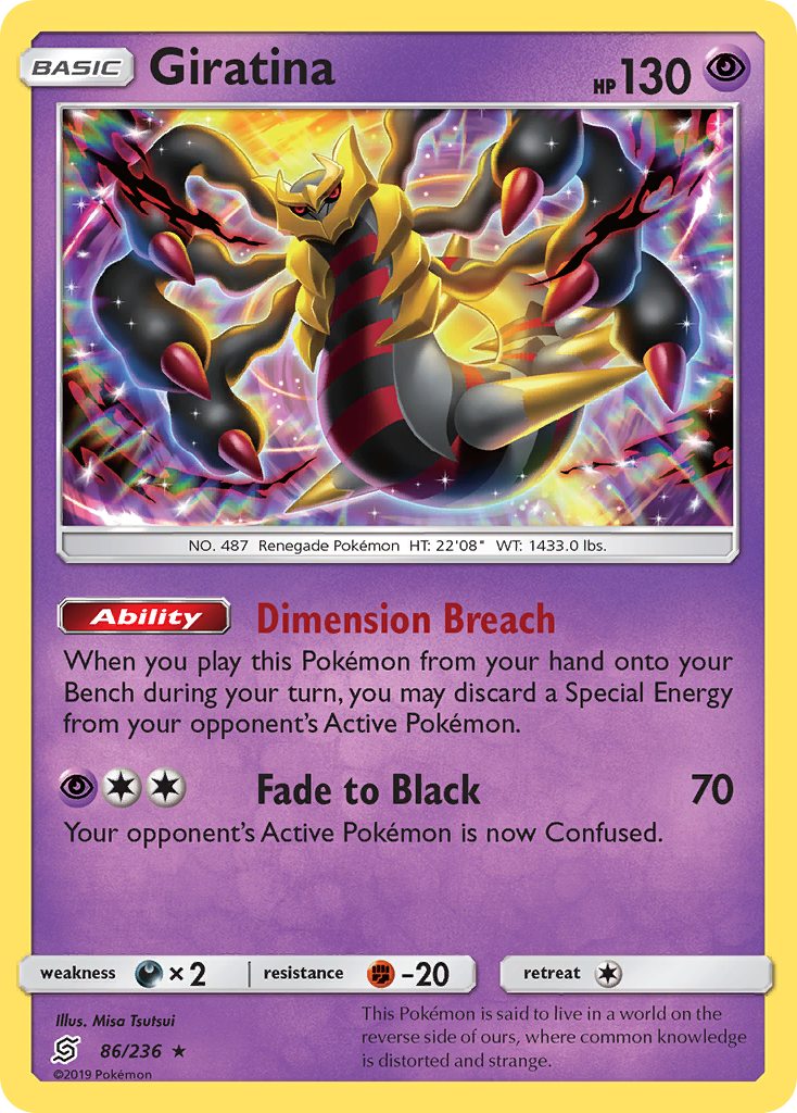 Giratina (86/236) [Sun & Moon: Unified Minds] | Gear Gaming Fayetteville