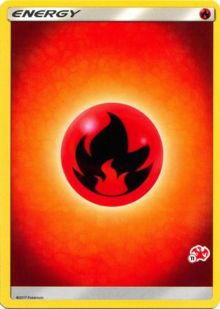 Fire Energy (Charizard Stamp #11) [Battle Academy 2020] | Gear Gaming Fayetteville