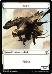 Bird (001) // Sculpture Double-Sided Token [Commander 2019 Tokens] | Gear Gaming Fayetteville