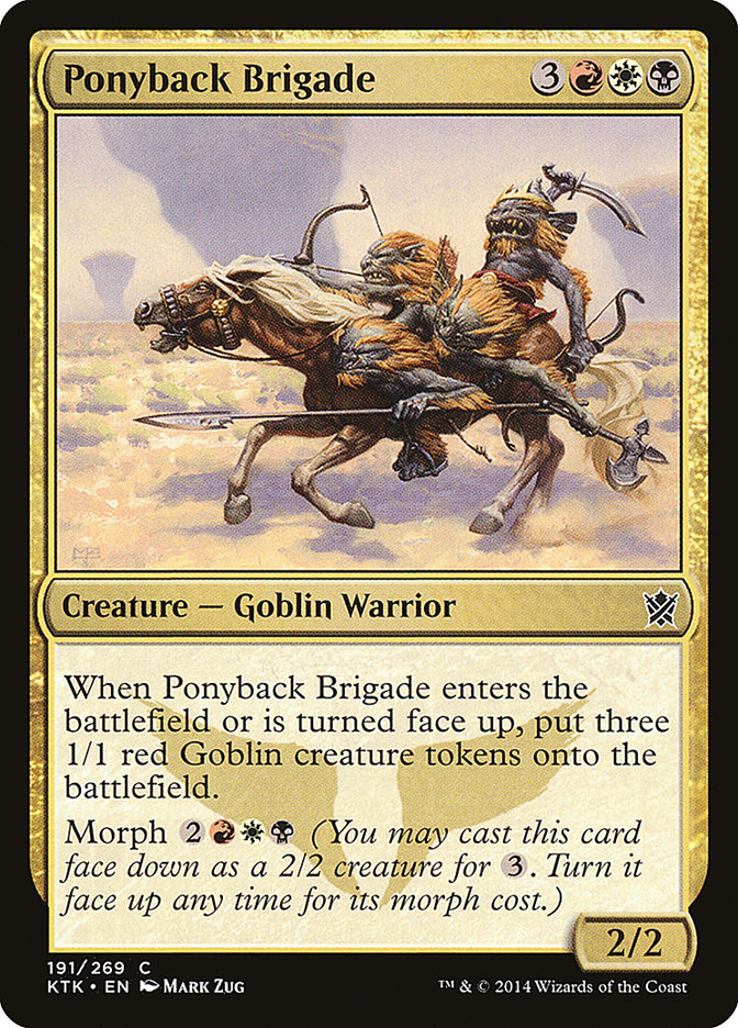 Ponyback Brigade [Khans of Tarkir] | Gear Gaming Fayetteville