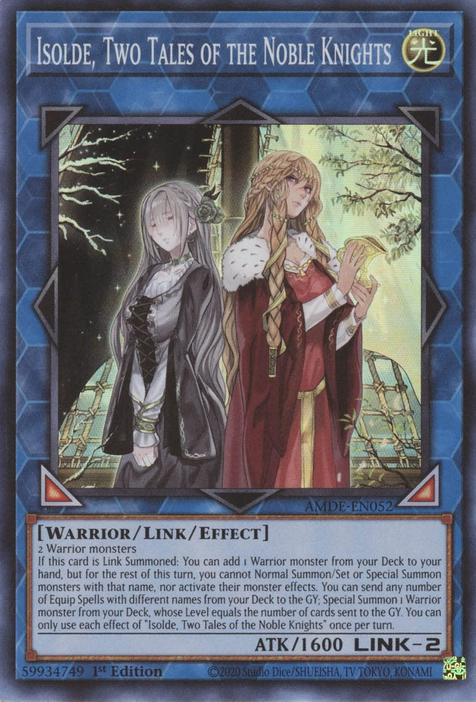 Isolde, Two Tales of the Noble Knights [AMDE-EN052] Super Rare | Gear Gaming Fayetteville