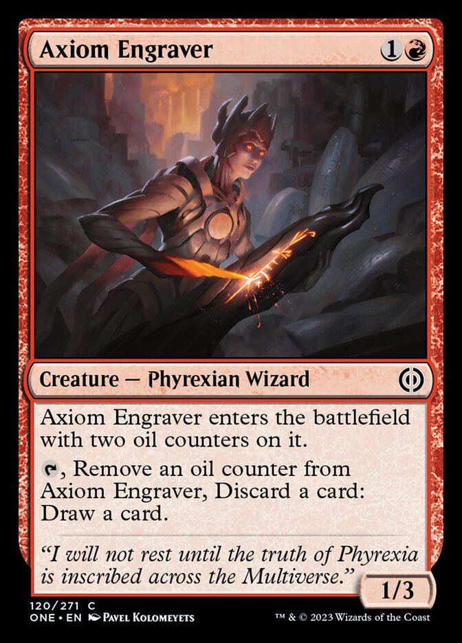 Axiom Engraver [Phyrexia: All Will Be One] | Gear Gaming Fayetteville