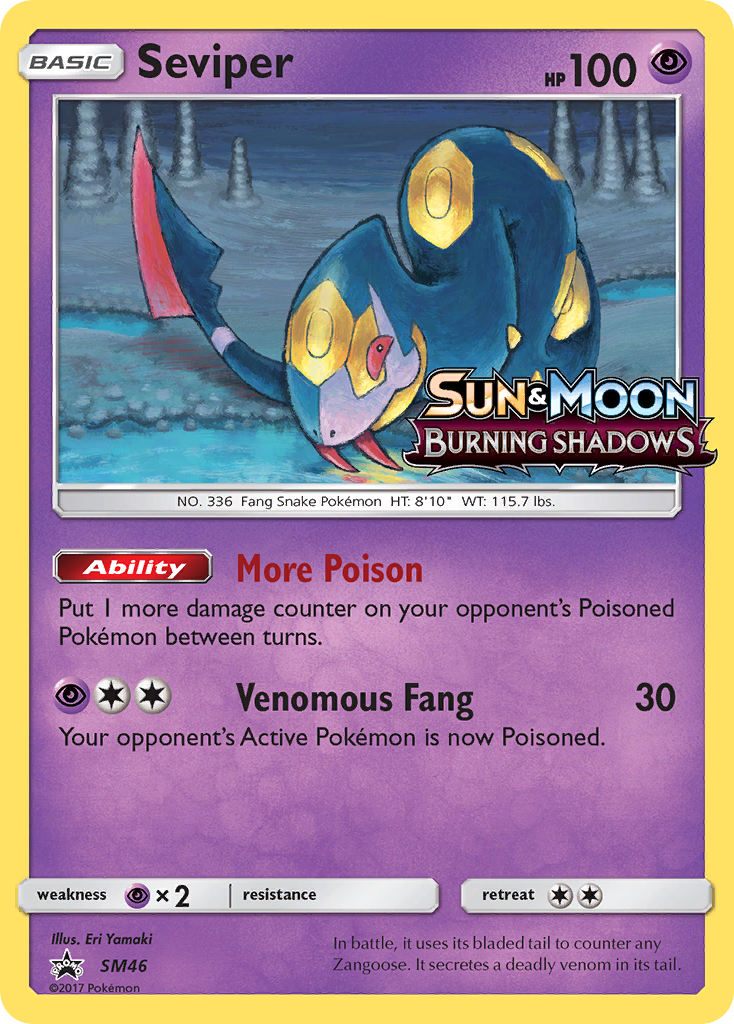 Seviper (SM46) [Sun & Moon: Black Star Promos] | Gear Gaming Fayetteville