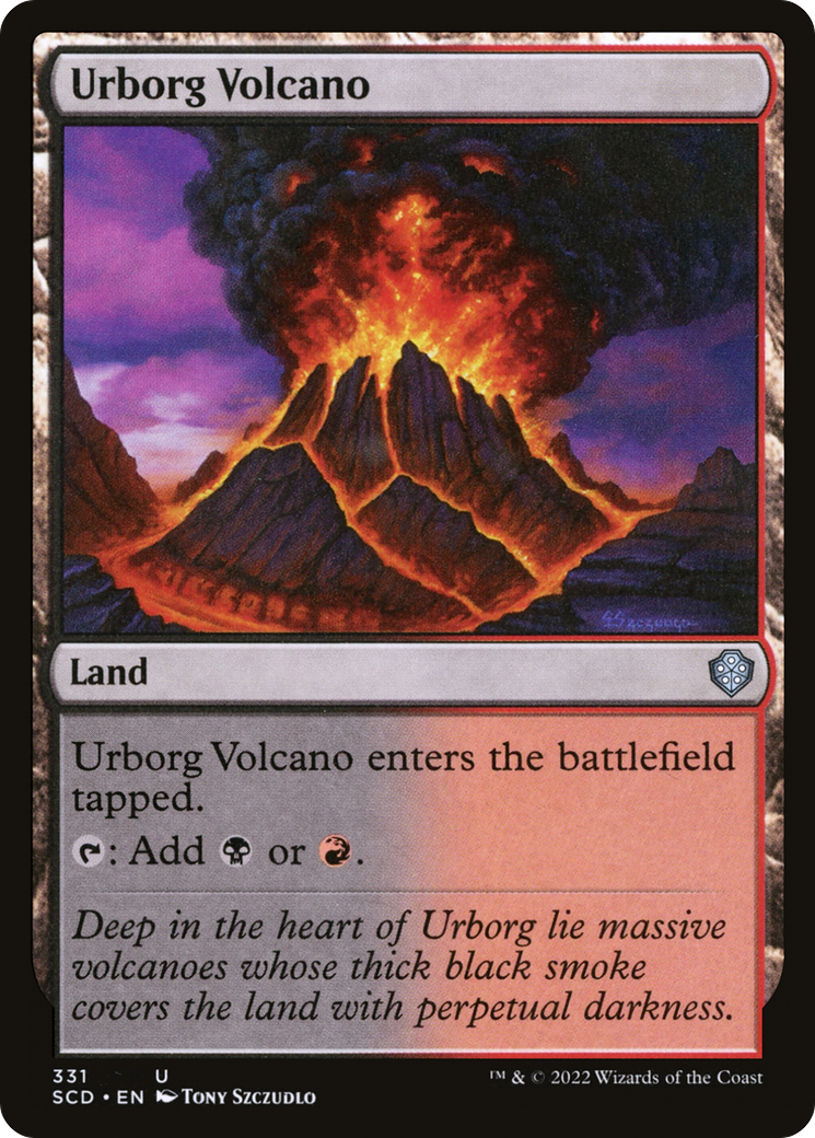 Urborg Volcano [Starter Commander Decks] | Gear Gaming Fayetteville