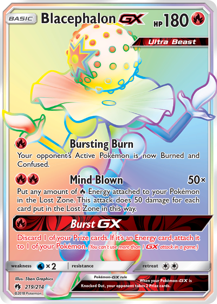 Blacephalon GX (219/214) [Sun & Moon: Lost Thunder] | Gear Gaming Fayetteville