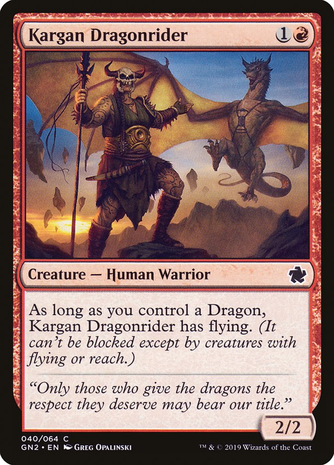 Kargan Dragonrider [Game Night 2019] | Gear Gaming Fayetteville