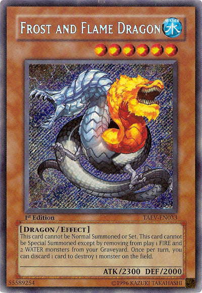 Frost and Flame Dragon [TAEV-EN033] Secret Rare | Gear Gaming Fayetteville