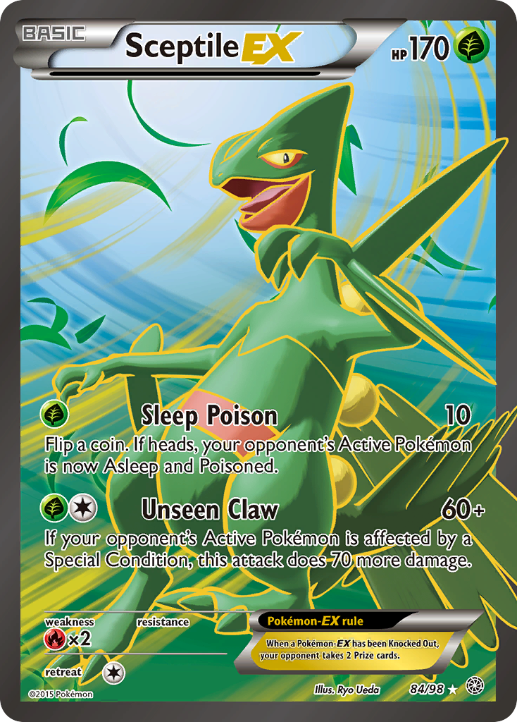 Sceptile EX (84/98) [XY: Ancient Origins] | Gear Gaming Fayetteville