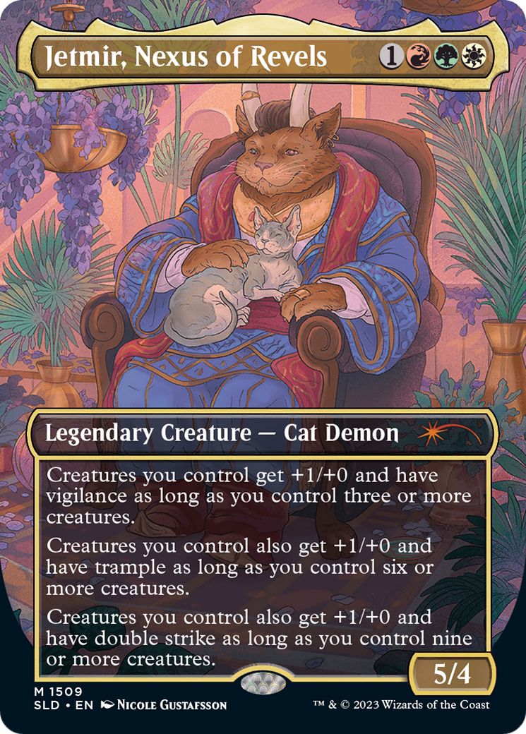 Jetmir, Nexus of Revels // Jetmir, Nexus of Revels [Secret Lair Commander Deck: Raining Cats and Dogs] | Gear Gaming Fayetteville