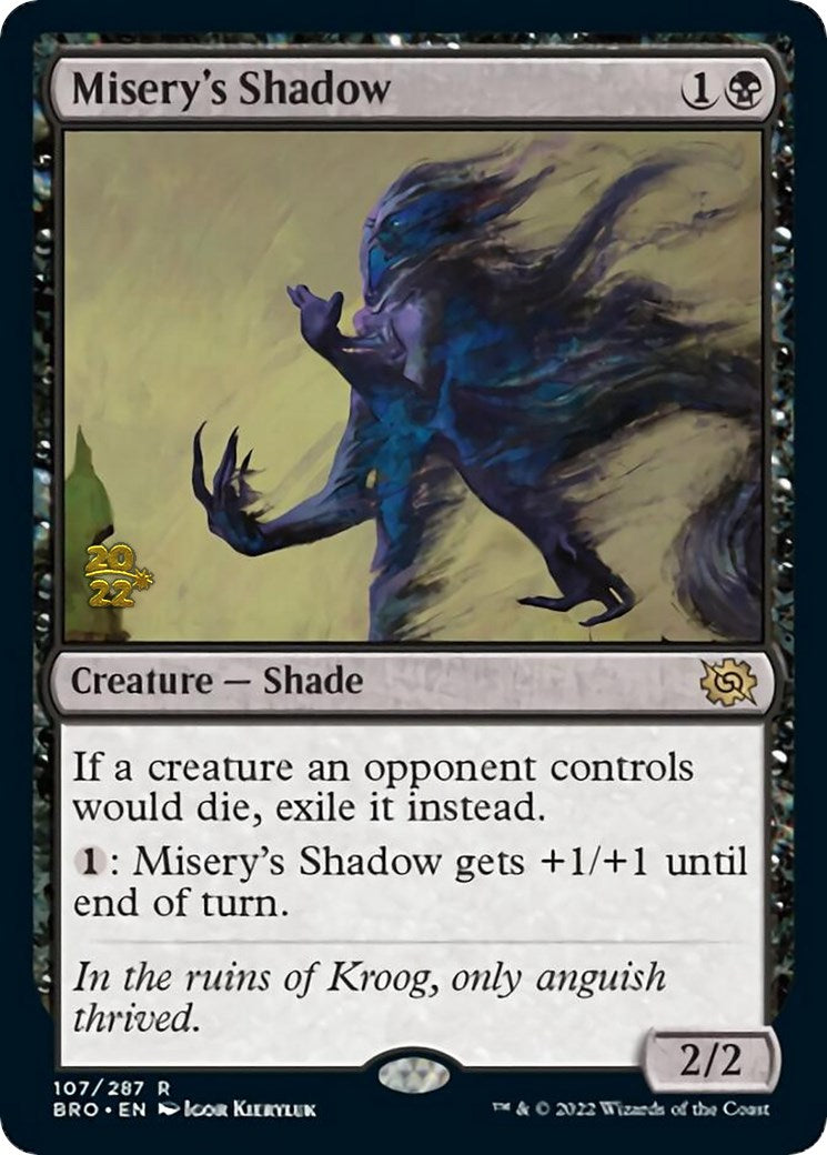 Misery's Shadow [The Brothers' War Prerelease Promos] | Gear Gaming Fayetteville