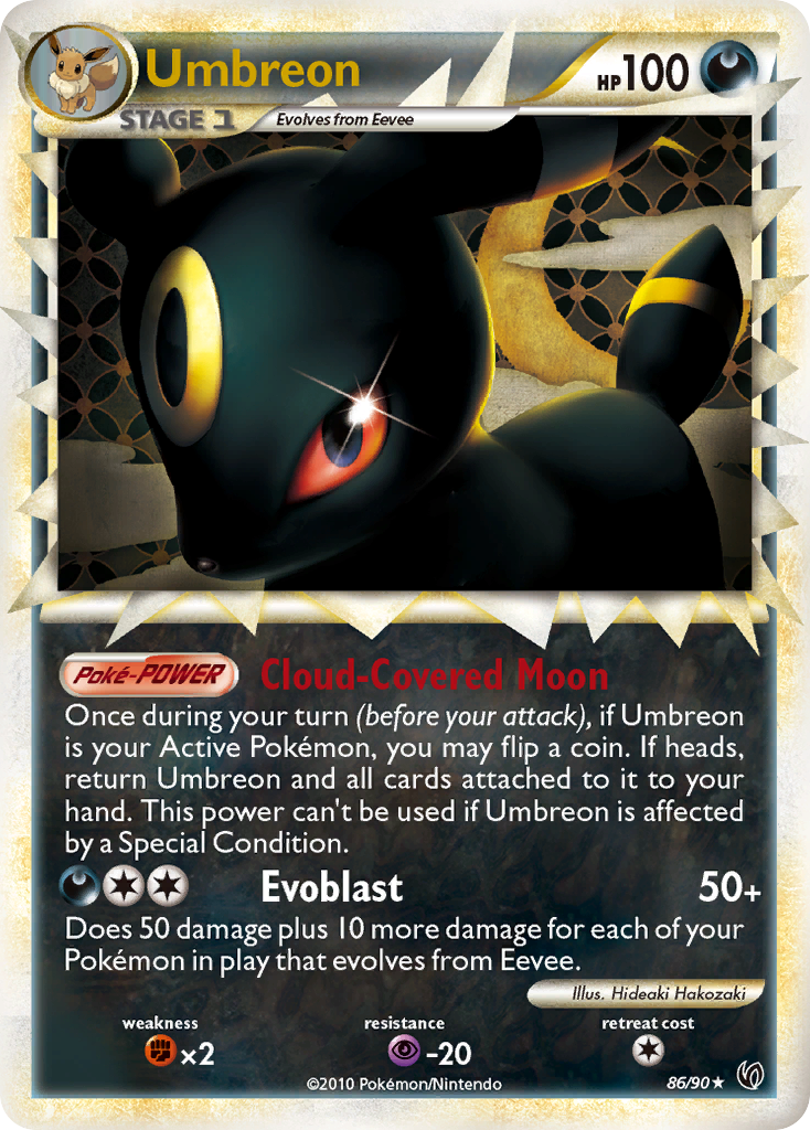 Umbreon (86/90) [HeartGold & SoulSilver: Undaunted] | Gear Gaming Fayetteville