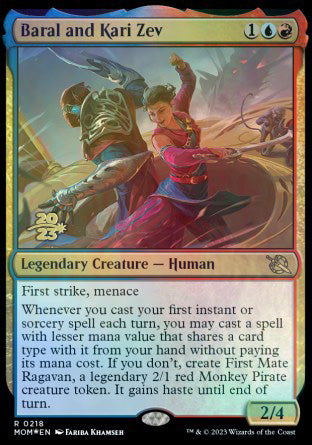 Baral and Kari Zev [March of the Machine Prerelease Promos] | Gear Gaming Fayetteville