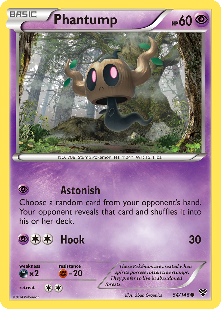 Phantump (54/146) [XY: Base Set] | Gear Gaming Fayetteville