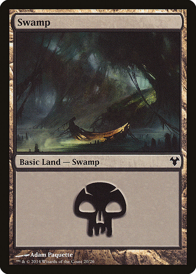 Swamp (20) [Modern Event Deck 2014] | Gear Gaming Fayetteville