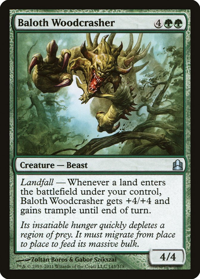 Baloth Woodcrasher [Commander 2011] | Gear Gaming Fayetteville