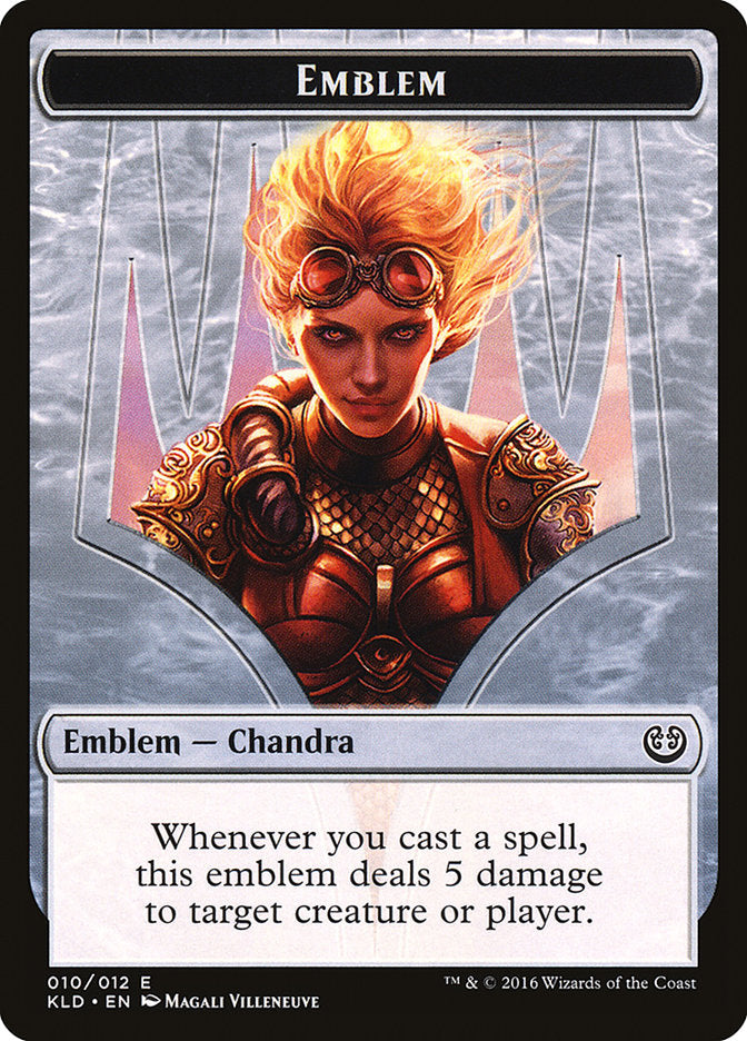 Chandra, Torch of Defiance Emblem [Kaladesh Tokens] | Gear Gaming Fayetteville